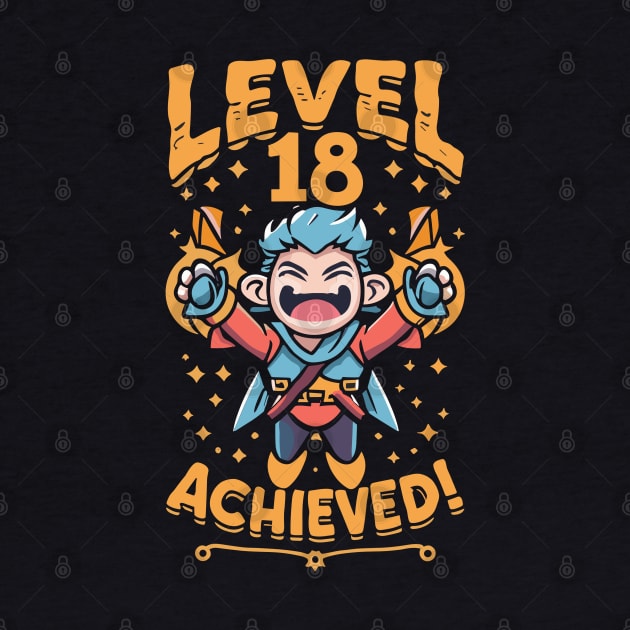 LEVEL 18 acheived Gaming by XYDstore